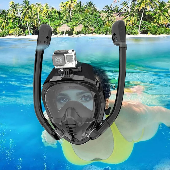 Panoramic Full Face Snorkel Mask